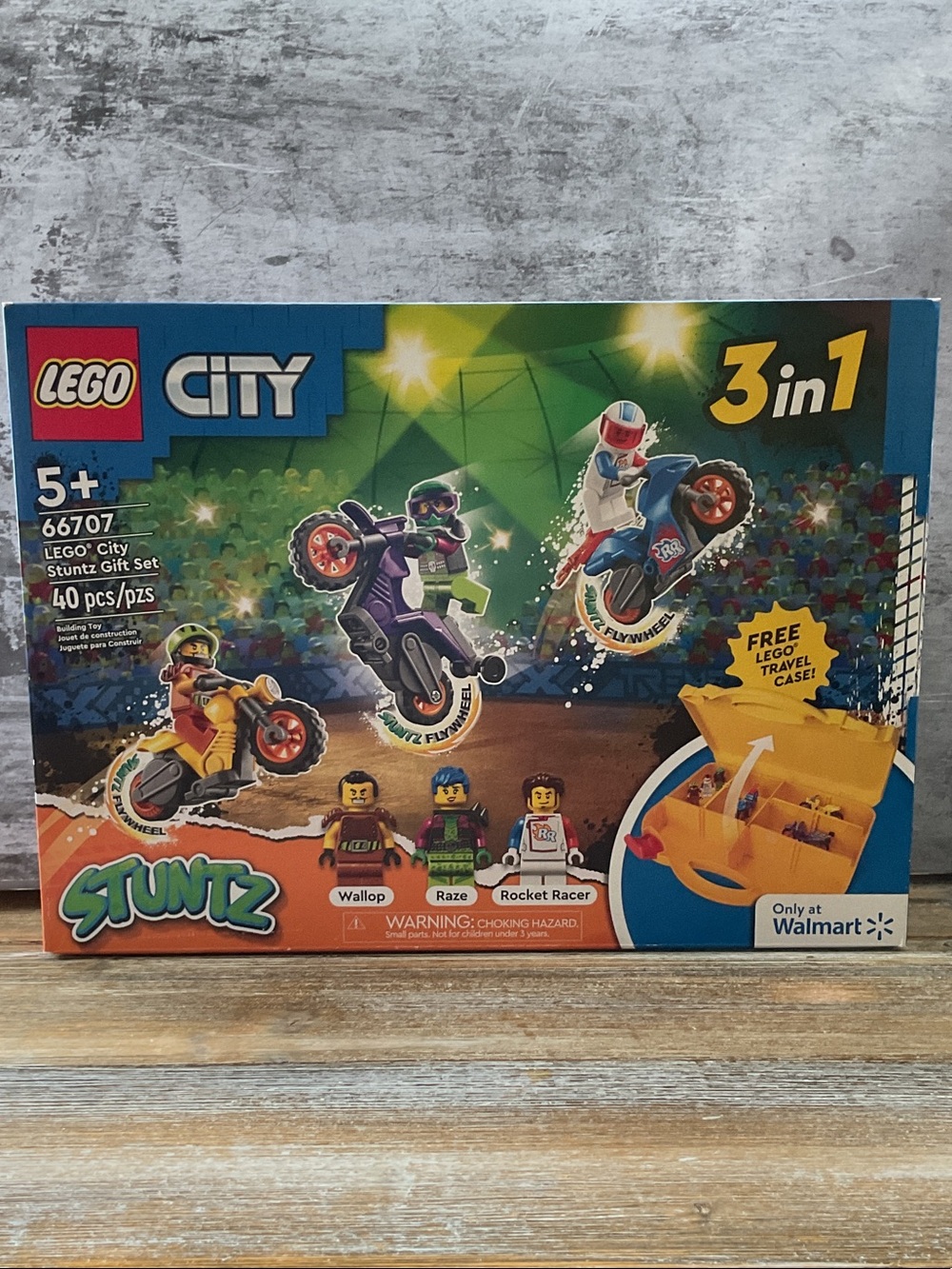 LEGO 66707 City Stuntz 3-in-1 Stunt Gift Set - Motorcycles